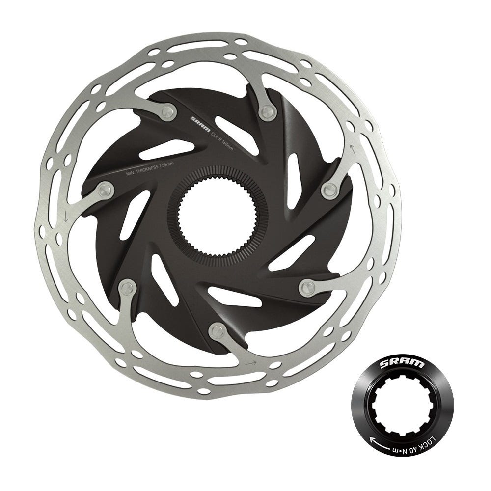 SRAM -Rotor -Mittellinie XR 160 mm mit Verriegelung