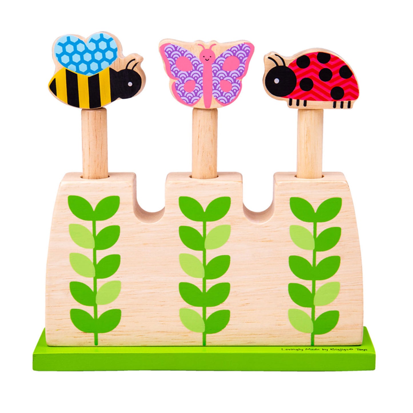 Bigjigs Holzgarten Pop Up Dieren