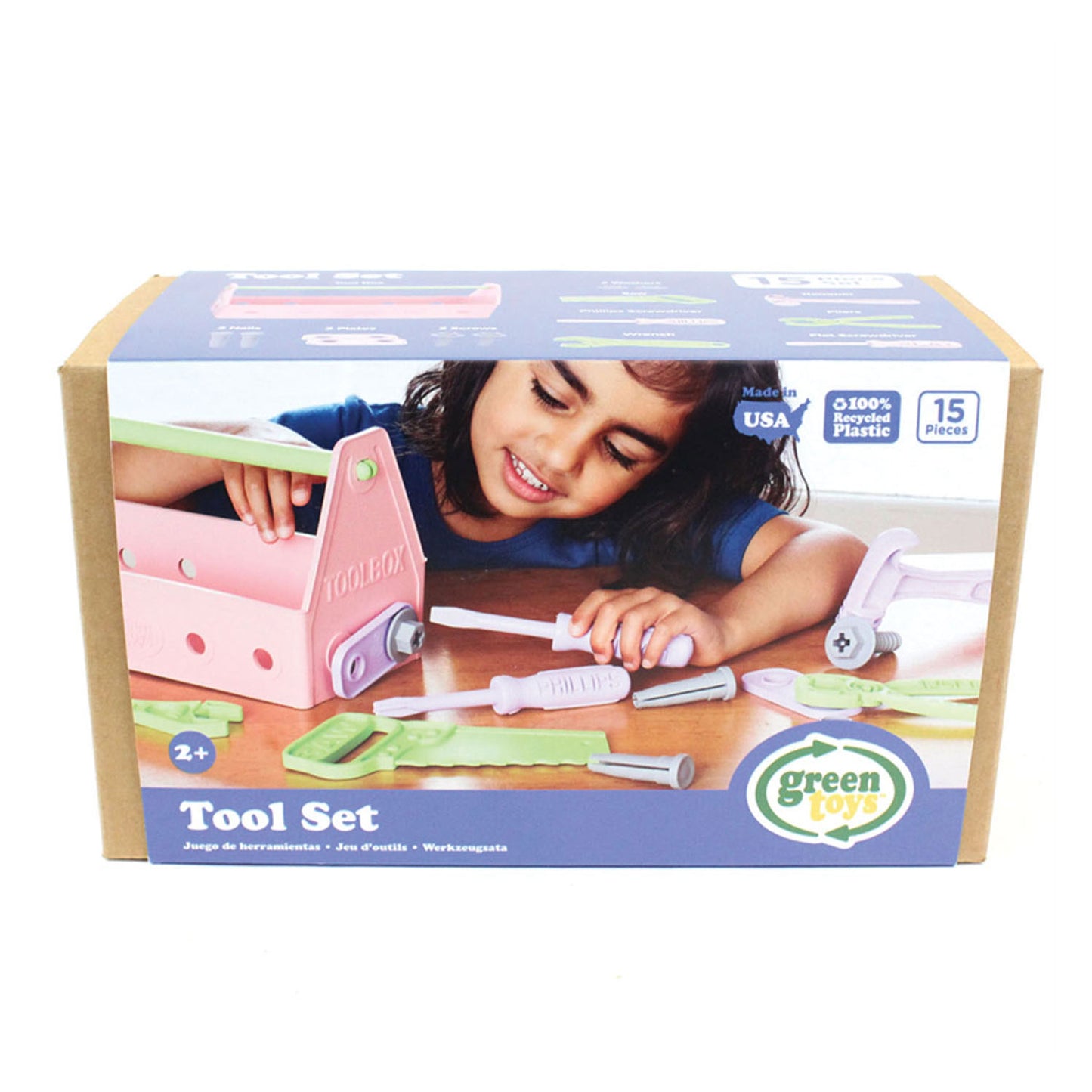 Green Toys Green Toys Toolbox Rosa