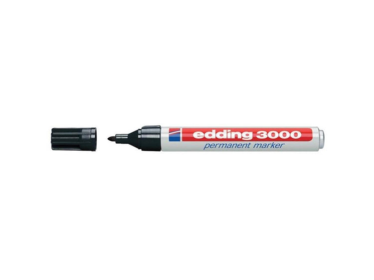 Edding Permanentmarker 3000 schwarz 10 Stk
