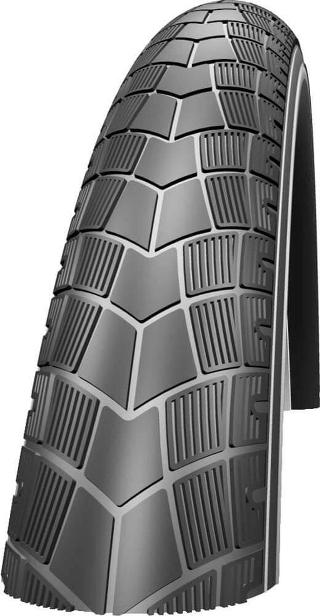 Impac Bigpac (von Schwalbe) Touple (Anti-Leak) Schwarz mit Reflexion 28x2.0, Etro 50-622