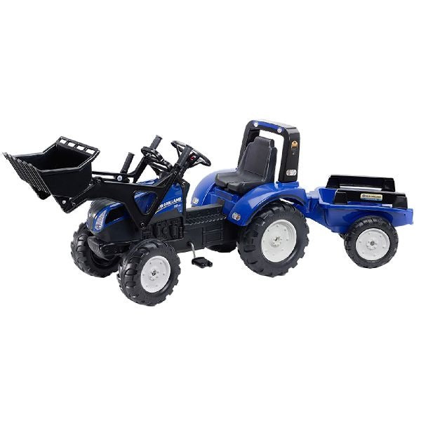 Falk Falk 3090m Holland T8 Traktor + Frontlader + Anhänger 3 7