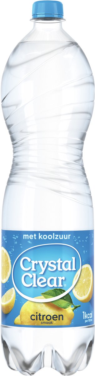 Kristallklar – Zitrone – 6 x 1,5 Liter – mit Kohlensäure