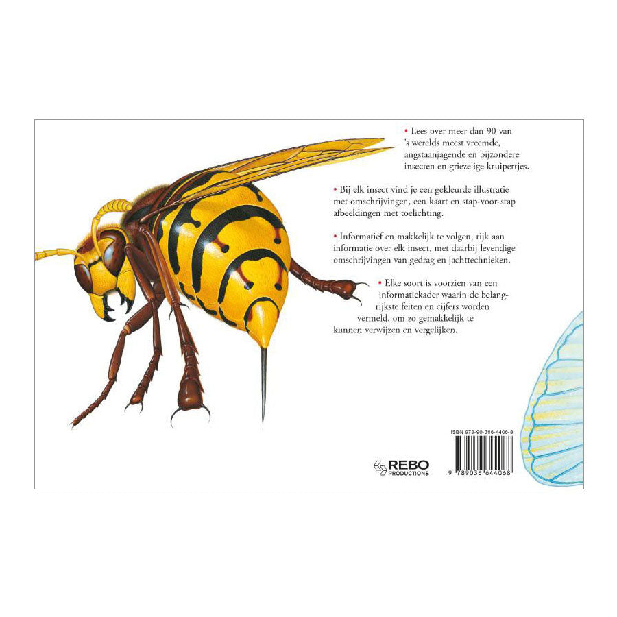 Rebo Publishers Book über Insekten, erschreckende Kreaturen
