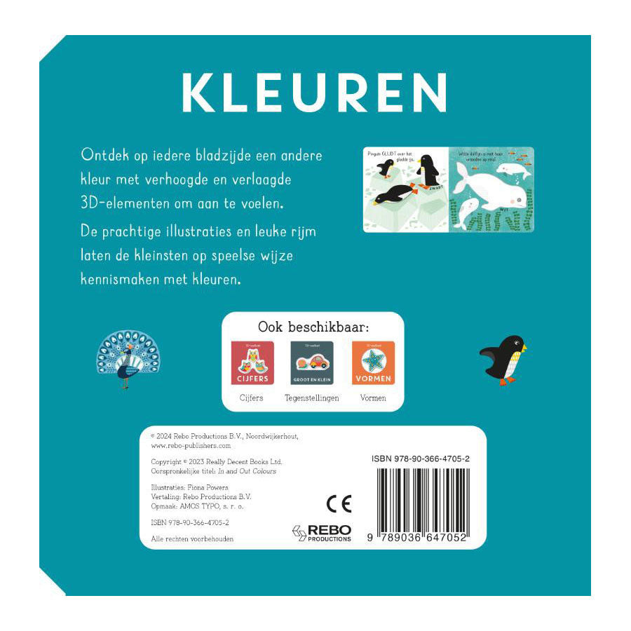 Rebo Publishers 3D Feeling Book Colors