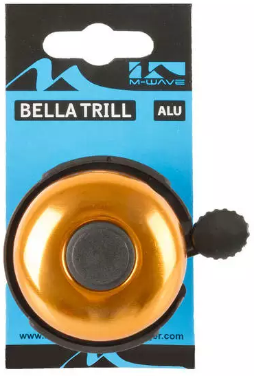 M-Wave Fahrradklingel Bella Trill ø53mm orange