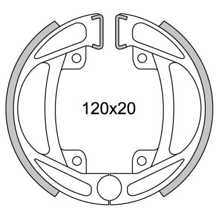 NEWFRen Bremssegment Set GF1125 Ø120