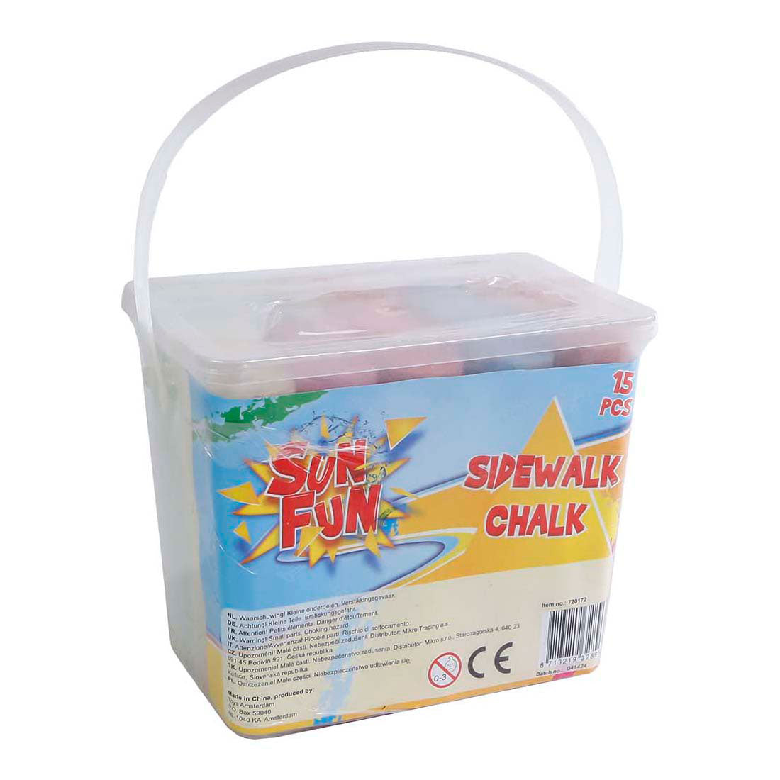 Sun Fun Sidewalk -Kreide 15 Bars