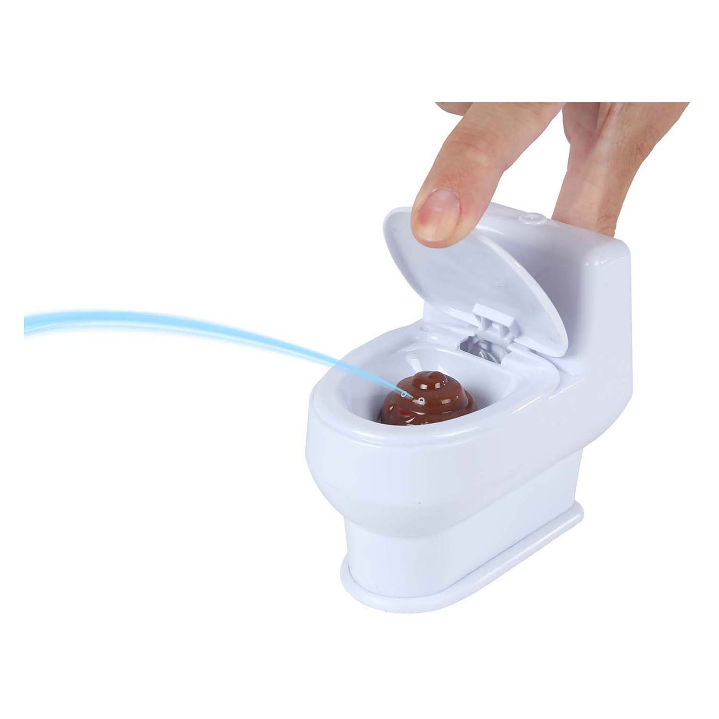 Kot-Toilette mit 10 cm hohem Kotwasseraustritt