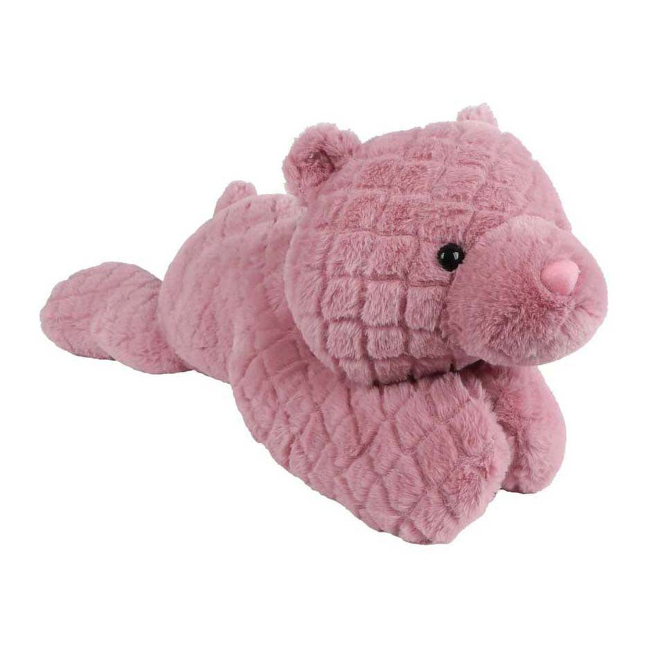 Mini Club Plüschbär liegend rosa - 70cm