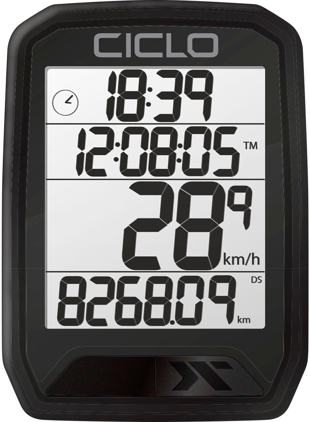 Ciclosport Bike Computer Protos 213 Schwarz