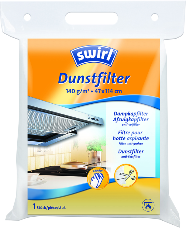Strudel? 1070756 - Swirl Dunstabzugshaubenfilter 140g Dunstabzugshaubenfilter 140gr | 5 Stück