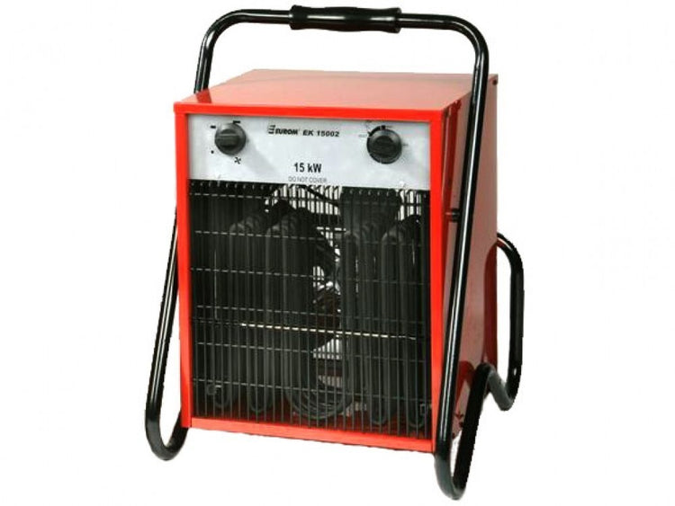 Eurom ek 15002 Elektroheizer 15000 Watt inklusive Kabel und Stecker an Drehstrom - 332711