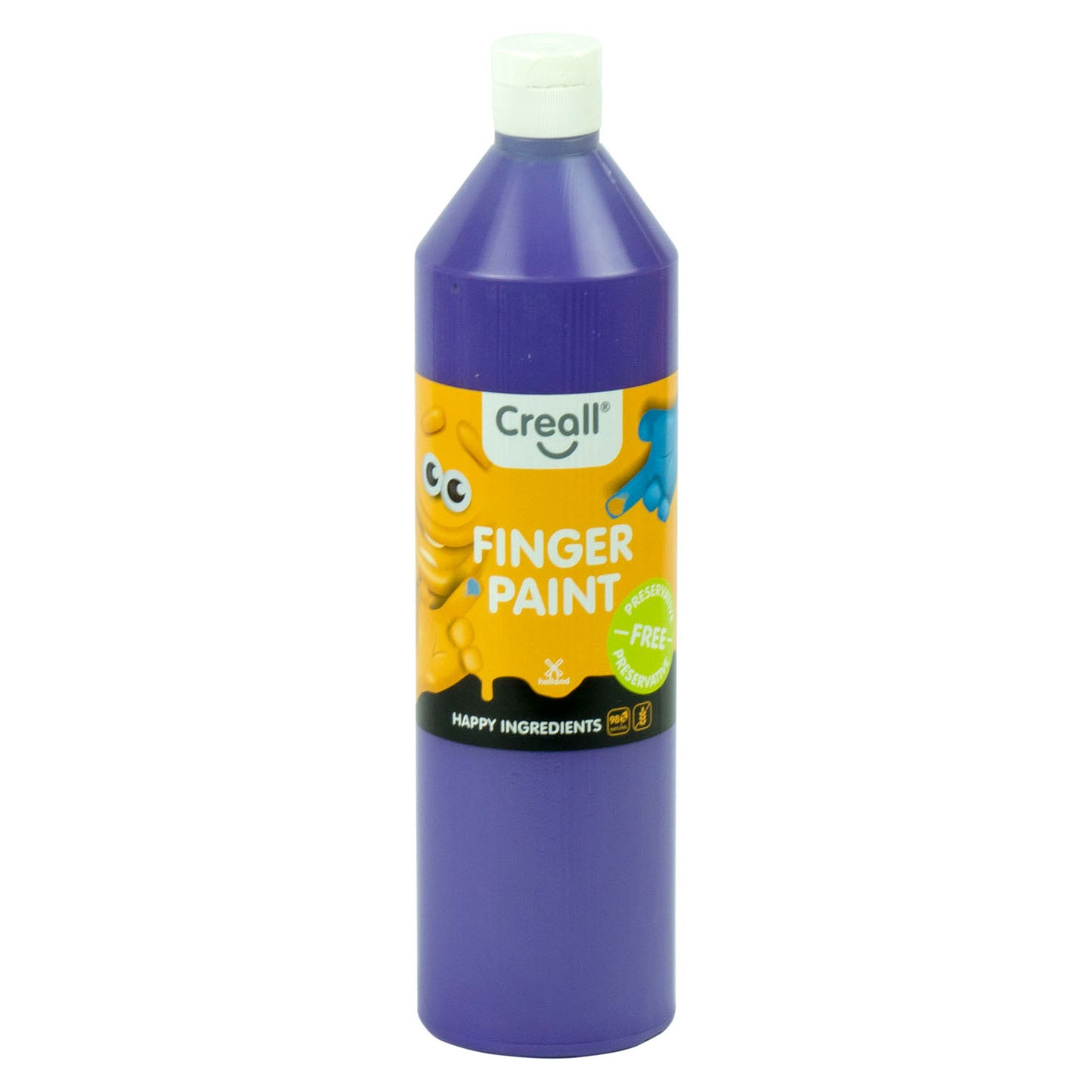 Creall Fingerfarbe Naturschutz -lila lila, 750 ml