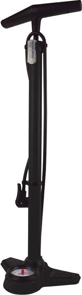Dresco Manometer Fahrradpumpe 70 cm schwarz
