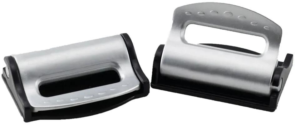 HP Sicherheitsgürtelstopperpaar, schwarzes Silber