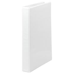 Präsentationsringbinder weiß 4-Ring 25 mm 250 Blatt, Rückenbreite 4,7 cm