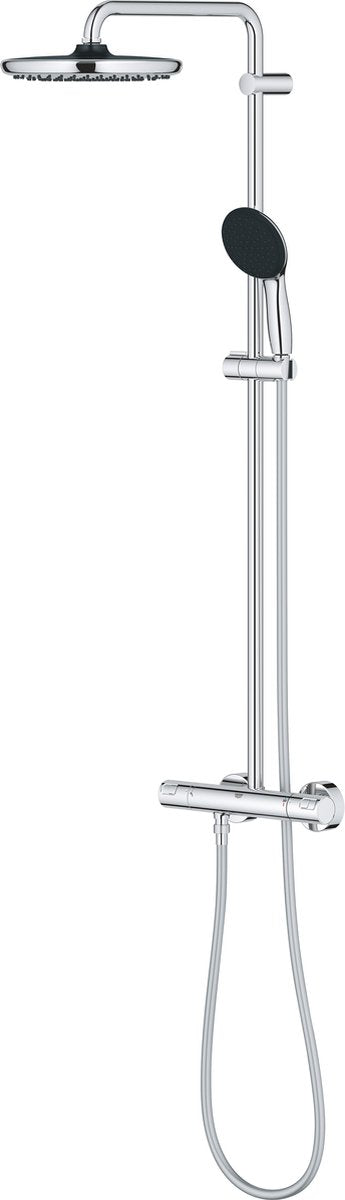 Grohe Vitalio Start 250 Regenbrause – ø 25 cm – wassersparend – inklusive Thermostatarmatur – Chrom