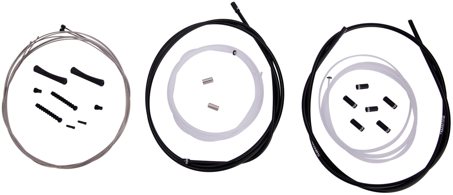 Sram Schaltzugset Slickwire Pro Leitungsset Slickwire Pro 2x2300mm schwarz