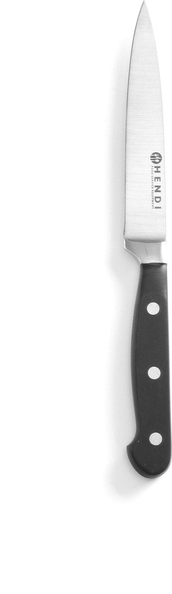 Hendi Küchenmesser – messerscharf – korrosionsbeständig – ergonomischer Griff – 240 mm – schwarz