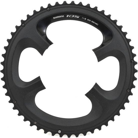 Shimano 105 11V 53T Kettenblatt Y1PH98130 FC-5800 schwarz