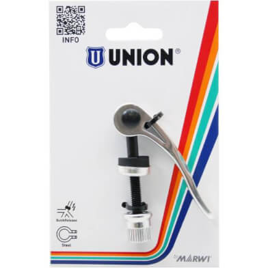 Union Sattel Schnellspanner Marwi 6mm Silber (50mm)