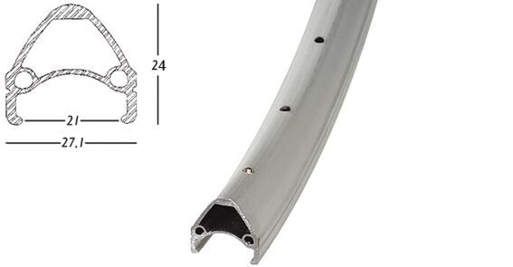Rodi Cycling Rodi Rim Airline 1 Rodi Rim Airline 1 Alu DV 19-622 36h Sil.