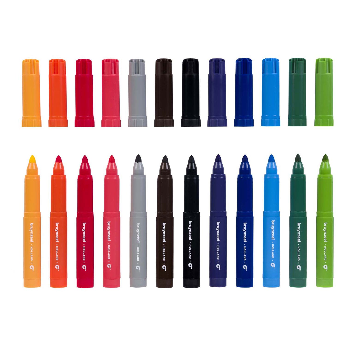 Bruynzeel Kids Big Point fühlte -Tip Stifte Set 12