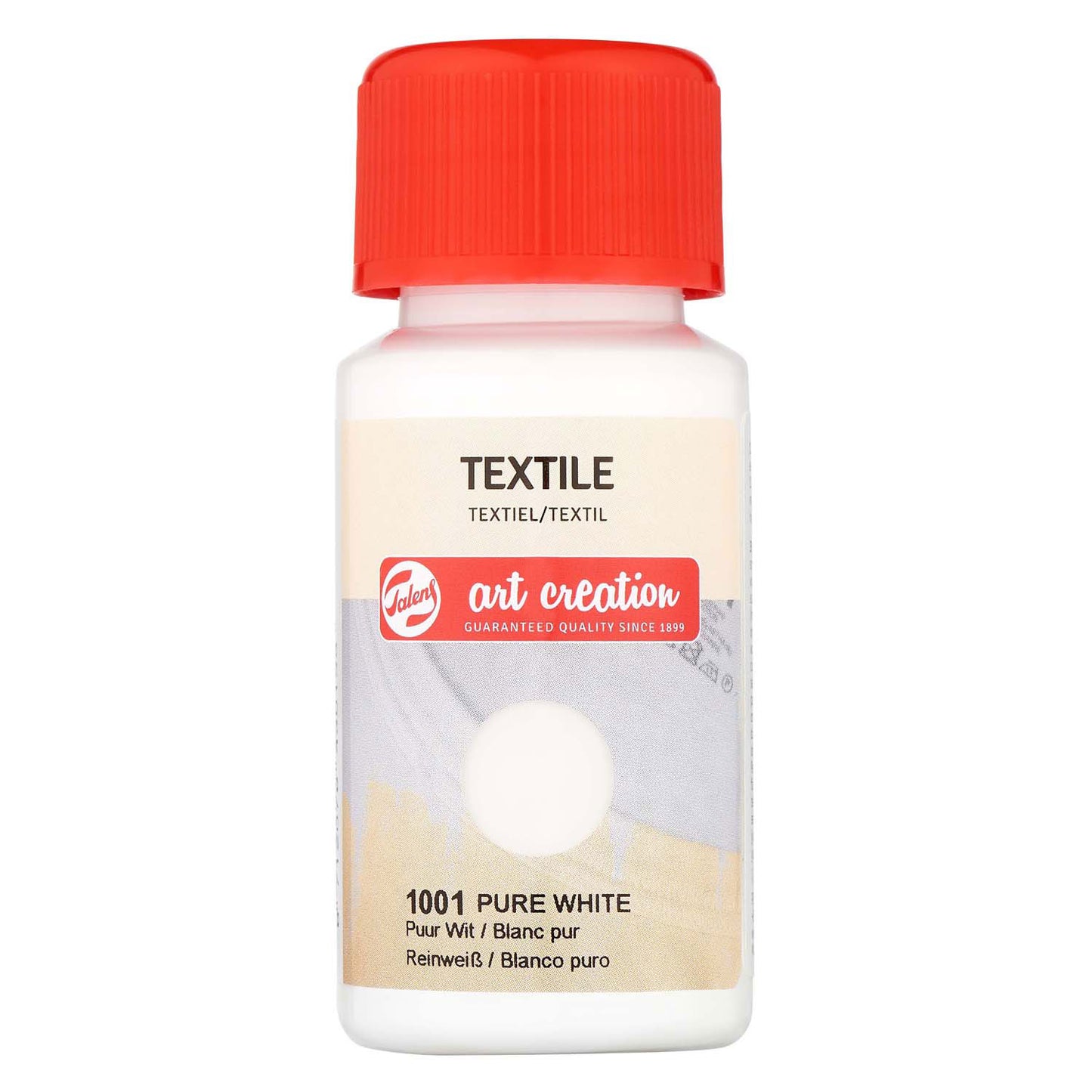 TALENS Art Creation Textile Flasche 50ml Puurwit 1001