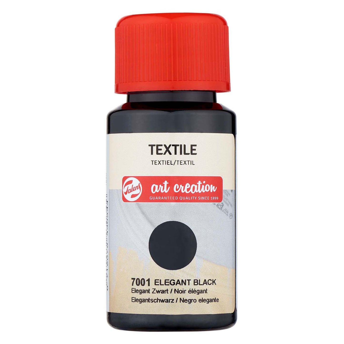 TALENS Art Creation Textile Flasche 50ml elegant schwarz 7001