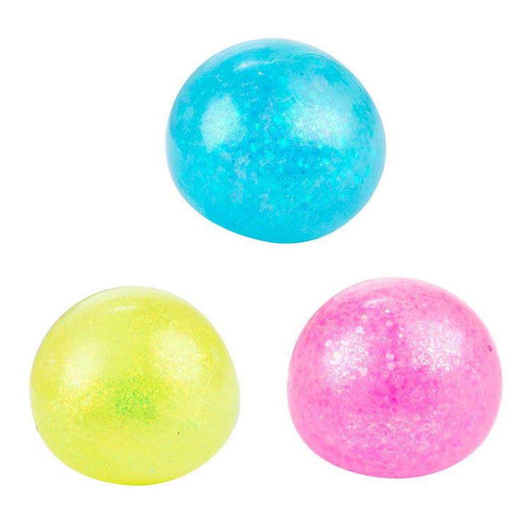 Toi-toys Toi Toys Quetschball mit Glitzergel ø6cm