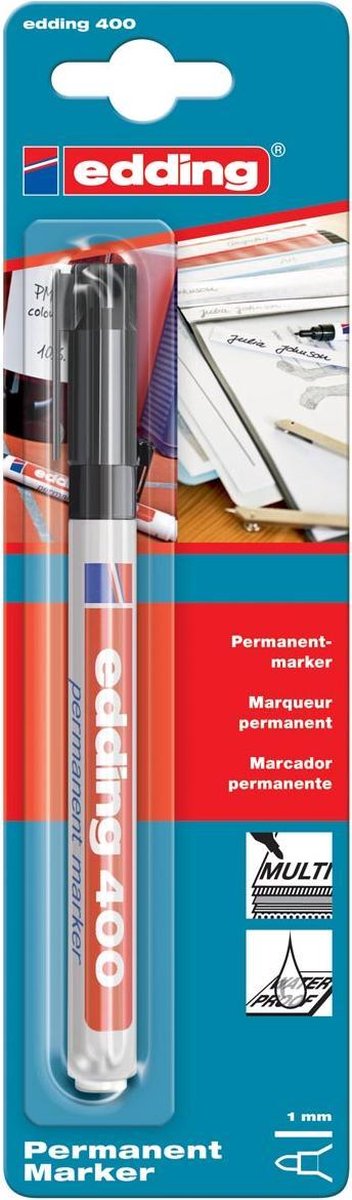 Edding -Permanentmarker-Schwarz-400
