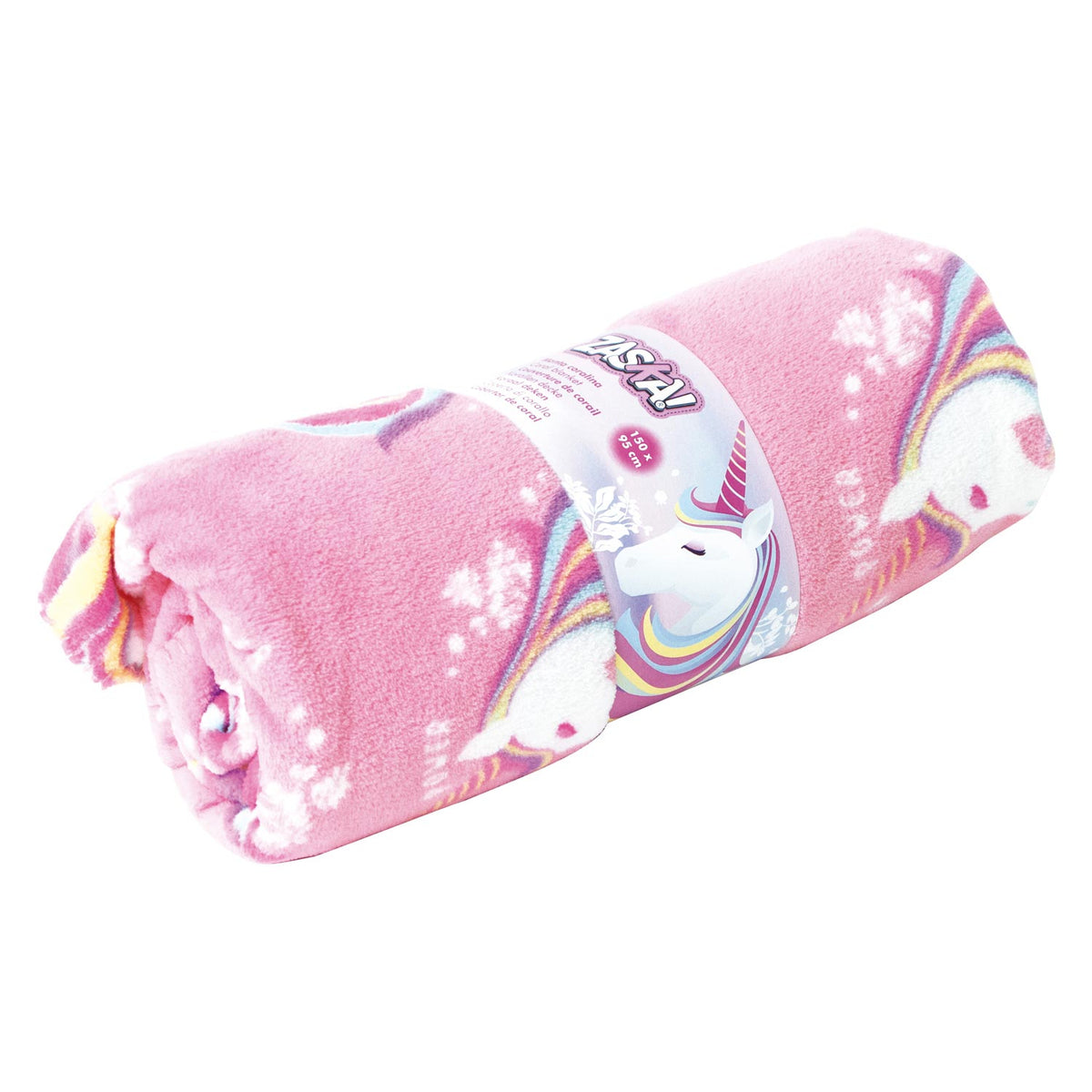 Fleece -Decke Einhorn