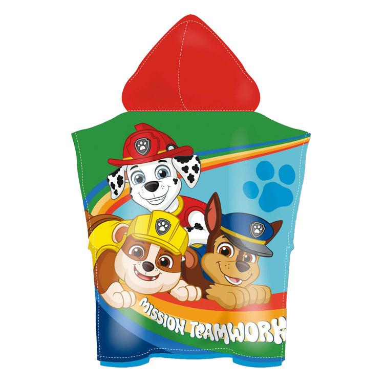 Paw Patrol Handtuch Poncho Paw Patrol, 110x55