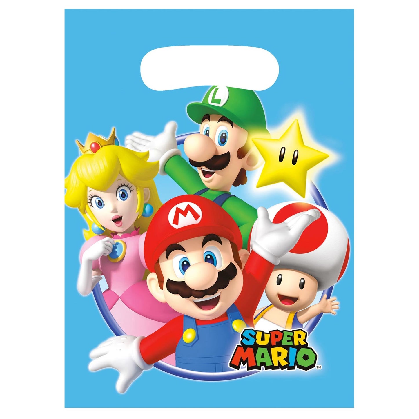 Super Mario Super Mario Divisionstaschen, 8st.