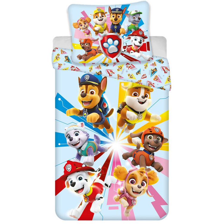 Paw Patrol Duvet Cover 140x200 cm Mikrofaser