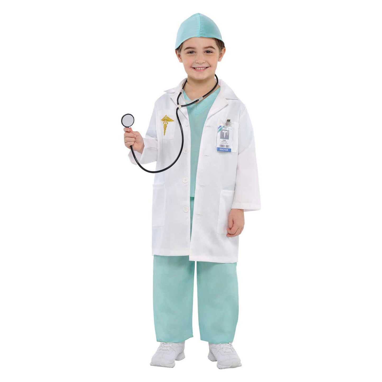 Kinderkostüm Doktor, 3-4 Jahre alt