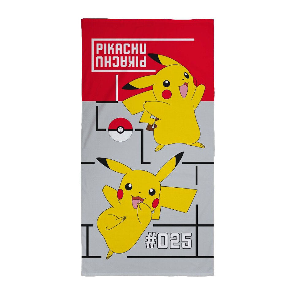 Pokémon Beach Handtuch Pokemon Pikachu, 70x140 cm