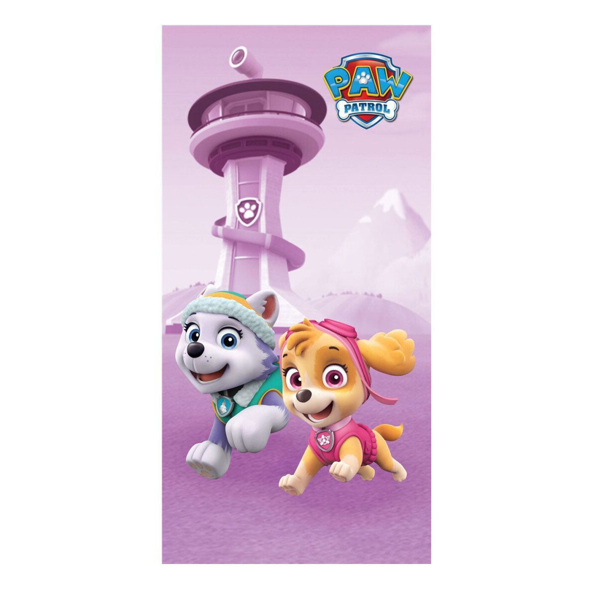 Paw Patrol Strandtuch lila, 70x140cm