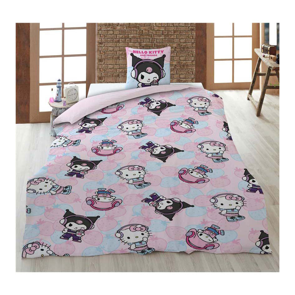 Ty Hello Kit Friends Bettbezug – 140 x 200 cm