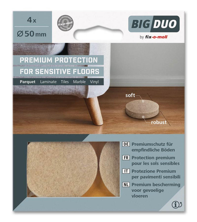Fix-o-moll fix o mol big duo Gleitfilz 50 mm