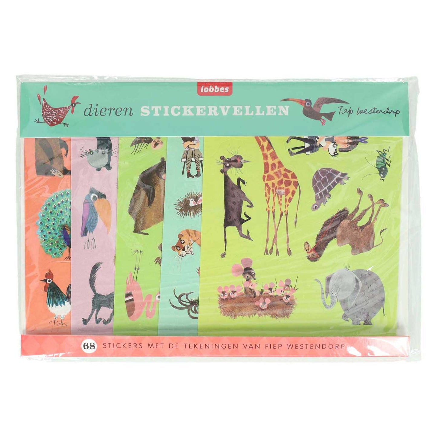 Gewinnt Holland Dieren von Fiep Sticker Skins, 5st