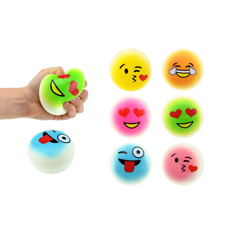Toi-toys Toi-Spielzeuge, langsam ansteigende Emoticon-Squeezies