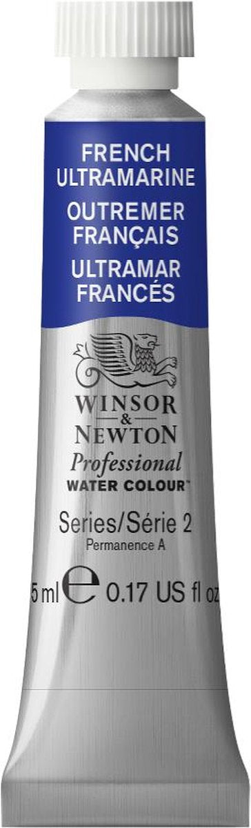 Winsor Newton w n professionelle Aquarellfarbe 5 ml | Französisches Ultramarin