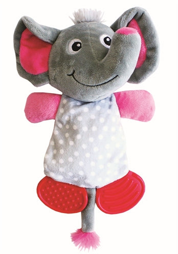 Kleine Schlingel spielen Teether Elefanten