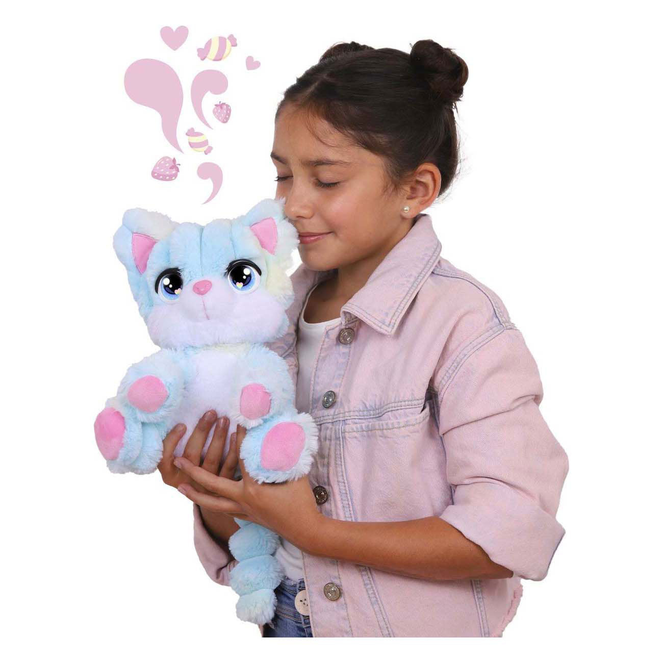 Spectron Cotton Cuties Kitty - Duft Baumwollbonbonsumarmung, 30 cm