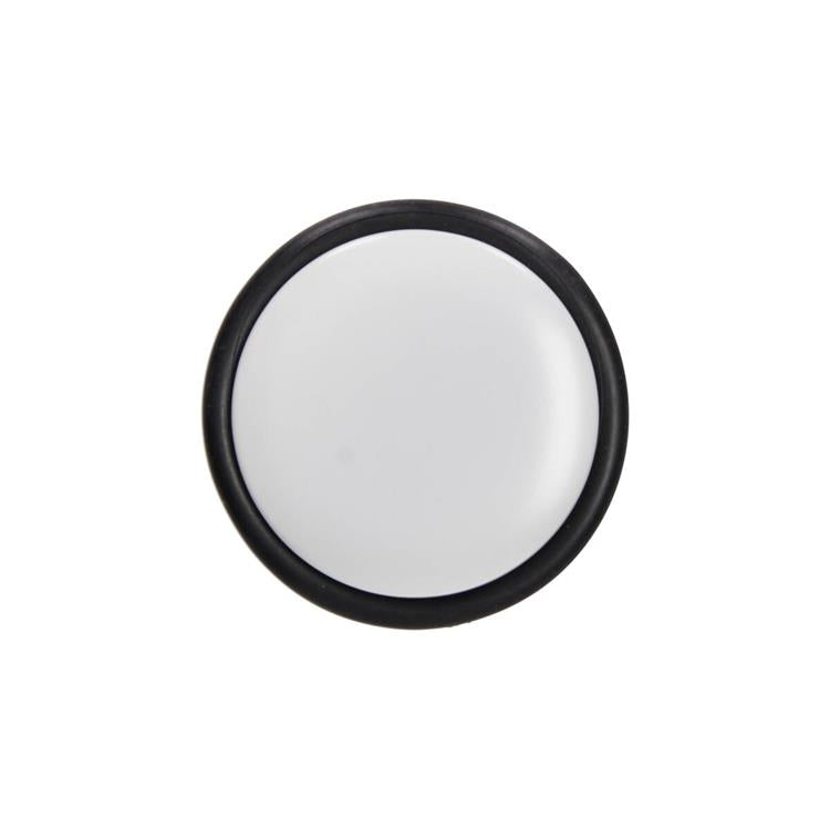 Mack 1069044 – schwerer Türstopper weiß 1,3 kg ø 95 mm Höhe 35 mm | 6 Stück