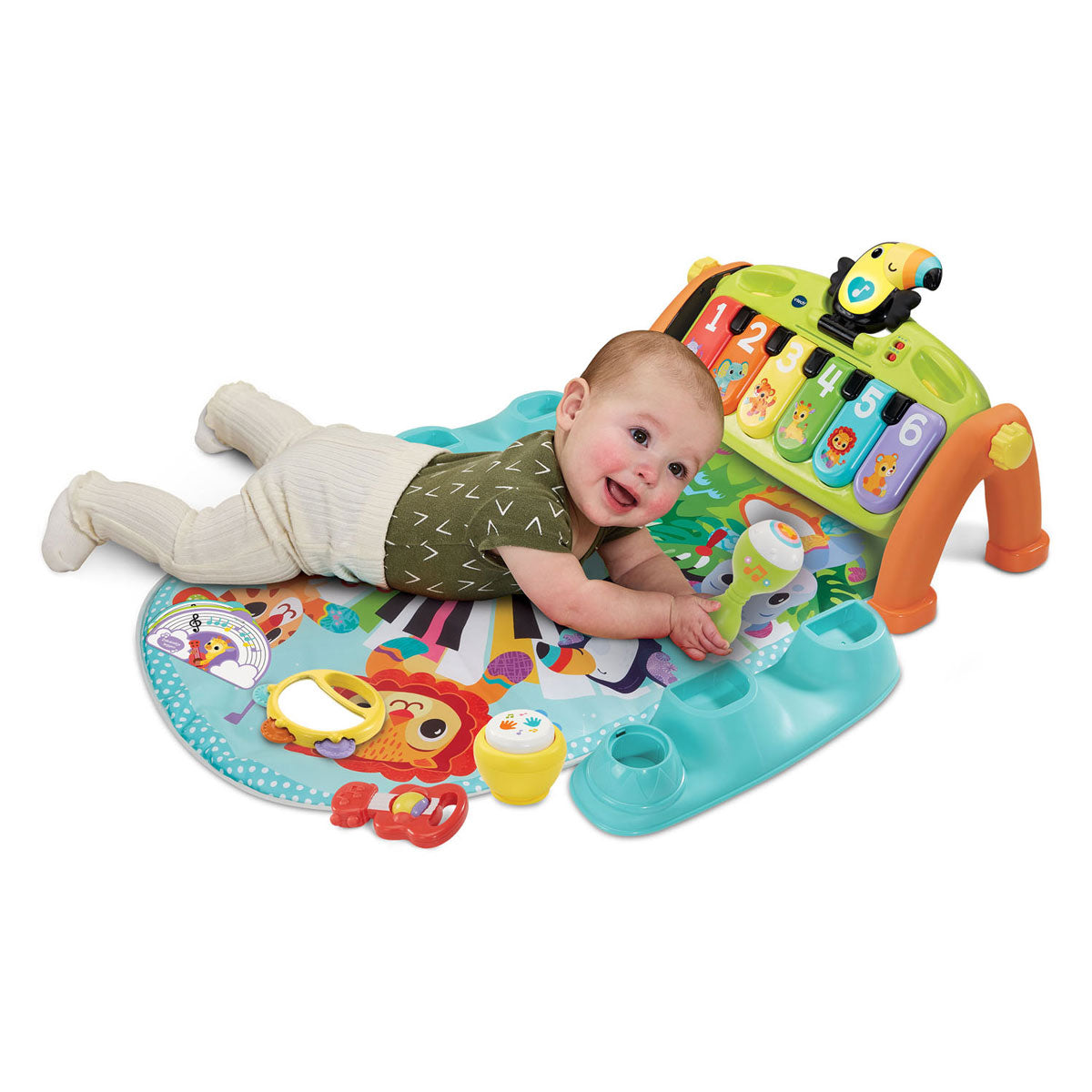 Vtech Baby 5 in 1 musikalisches Baby-Fitnessstudio