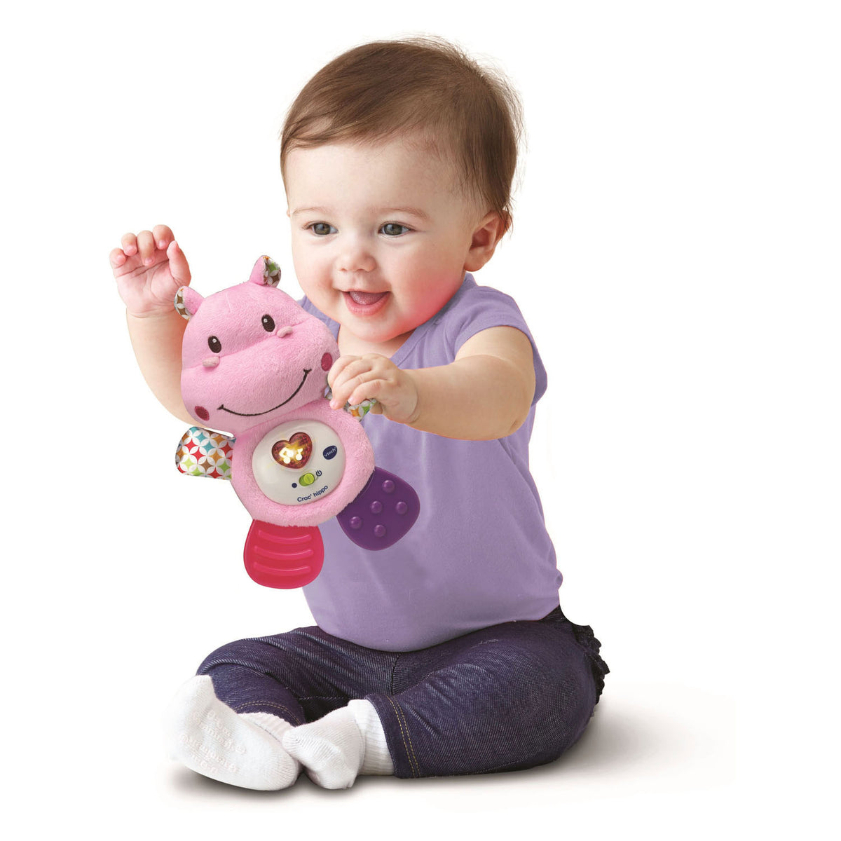 Vtech Babyrassel Krokodil Nilpferd