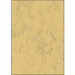 Marmorpapier Sigel dp262 A4 90g m2 Sandbraun 100 Blatt